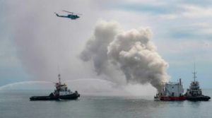 إختتام مناورات بحرية إيرانية روسية