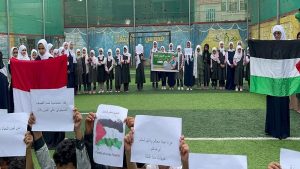 وقفات طلابية بمدارس الأمانة