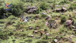 مناورة لخريجي الدفعة الثانية من الدورات العسكرية المفتوحة بالسدة في إب