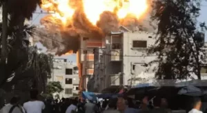 طائرات العدو تقصف شمال غرب رفح