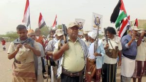 مسير لخريجي الدورات العسكرية المفتوحة بمديرية بيت الفقيه محافظة الحديدة