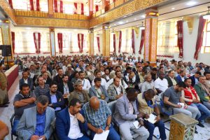 الحملي الجوف صعدة 1 الحملي يلتقي مسؤولي المنظمات الأممية والدولية والمحلية بمحافظتي صعدة والجوف