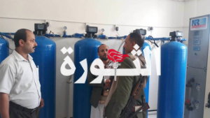 البريهي يتفقد مركز الغسيل الكلوي في المستشفى العسكري بتعز