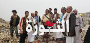 مشروع مياه مدينة البيضاء الاطلاع على سير العمل في تسوير المحطة المركزية لتشغيل مشروع مياه مدينة البيضاء