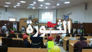 ميناء الحديدة1 تكريم الفرق والجهات المشاركة في اطفاء حرائق منشآت شركة النفط بميناء الحديدة