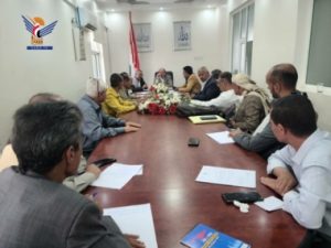 اجتماع للمكاتب والمصالح الايرادية بتعز