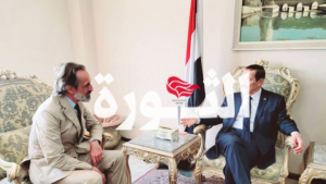 212 وزير الخارجية يلتقي المنسق المقيم للأمم المتحدة في صنعاء