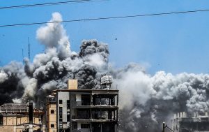 Israeli warplanes launch airstrikes on Nuseirat area شهداء ومصابون فى قصف العدو الصهيوني مناطق متفرقة من غزة