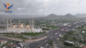 حشود مليونية بالعاصمة صنعاء (صور)