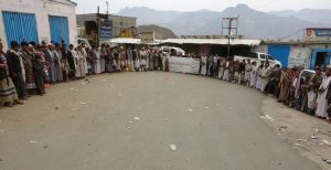 أبناء مديرية منبه بصعدة ينددون بجريمة اغتيال القائد إسماعيل هنية صعدة.. وقفة قبلية لأبناء مديرية منبه تنديداً بجريمة اغتيال القائد إسماعيل هنية