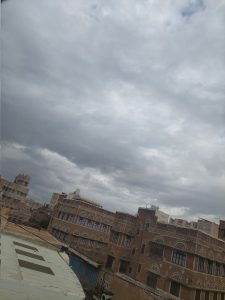 أمطار رعدية متفاوتة الغزارة على العاصمة ومحافظة صنعاء