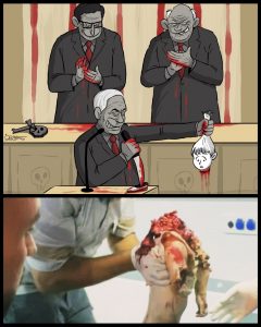 أطفال في غزة بلا رؤوس إثر غارات إسرائيلية (صورة مروعة)