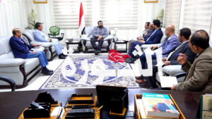 الدكتور شيبان يلتقي قيادة اتحاد المستشفيات الخاصة بصنعاء