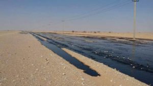 تسرب نفطي في شبوة يُهدد مياه الشرب