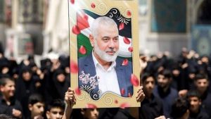 مراسم تشييع رسمية وشعبية للشهيد إسماعيل هنية في العاصمة الإيرانية طهران