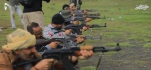 تطبيق عسكري لعدد من خريجي كوادر مستشفيات الأمانة (فيديو)