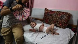 انتشار أمراض خطيرة شمال غزة بفعل القنابل الأمريكية الجرثومية