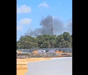 بالفيديو.. حرائق كبيرة تلتهم قاعدة نهاريا ومعسكرات للعدو عقب هجوم جوي لحزب الله