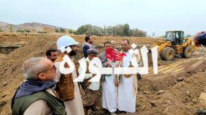 عوض يتفقد سير العمل في المرحلة الثانية من مشروع بحيرة رحبان بصعدة عوض يتفقد سير العمل في المرحلة الثانية من مشروع بحيرة رحبان بصعدة