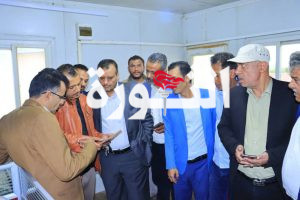 مدير هيئة المواصفات يطلع على سير عمل مركز رقابة صنعاء الجمركي