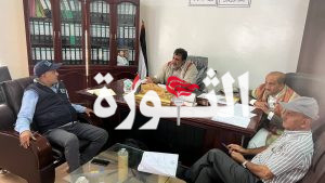 مناقشة استكمال تنفيذ مشروع شبكة الصرف الصحي بمدينة البيضاء