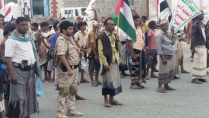 حجة.. مسير وعرض لخريجي الدورات العسكرية المفتوحة بمديرية حرض