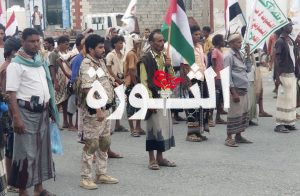 مسير وعرض لخريجي الدورات العسكرية المفتوحة في مديرية حرض بحجة