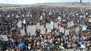 مسيرات صعدة أبناء صعدة في 25 مسيرة جماهيرية حاشدة يؤكدون على استمرار الإسناد وقدوم الرد نصرة للأقصى وغزة