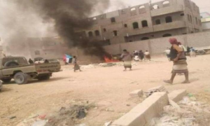 مصرع وجرح مرتزقة باشتباكات مسلحة في مودية بمحافظة أبين المحتلة