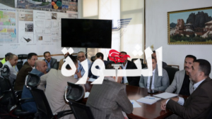 مطار صنعاء1 السياني يرأس اجتماعاً لمناقشة جهوزية مطار صنعاء الفنية والمهنية لاستقبال الرحلات المدنية