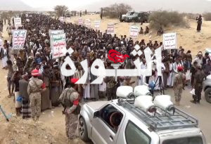 9 مسيرات حاشدة بمأرب استمراراً للتضامن مع الشعب الفلسطيني