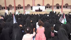 IMG-20240802-WA0008 البيضاء..الهيئة النسائية تنظم فعالية ثقافية بذكرى استشهاد الإمام زيد