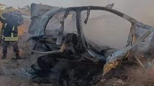 IMG-20240803-WA0007 استشهاد خمسة فلسطينيين في قصف مُسيّرة صهيونية مركبةً شمال الضفة