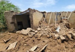 أبين.. نزوح عشرات الأسر بفعل السيول وسط غياب تام لحكومة المرتزقة