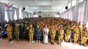 الأجهزة الأمنية في المشنة بإب تحتفي بالمولد النبوي