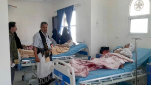 استشهاد وإصابة 13 طالبة جراء غارة أمريكية بريطانية على مدرسة للبنات في تعز