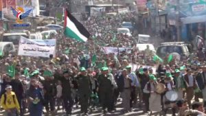 مسيرة طلابية بمدينة المحويت (الصور)