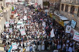 35 مسيرة ووقفة حاشدة في المحويت نصرةً للشعب الفلسطيني 35 مسيرة ووقفة حاشدة في المحويت نصرةً للشعب الفلسطيني