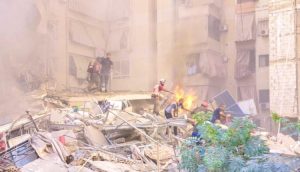 بي ارتفاع حصيلة ضحايا العدوان على بيروت: العدو الصهيوني يستهدف الجنوب اللبناني بعشرات الصواريخ والمقاومة ترد بقصف ثكناته في بيريا وراموت وزرعيت وبيت هلل وكيلع