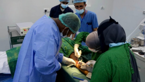 تدشين المخيم الطبي المجاني لجراحة الأوعية الدموية بحجة1 تدشين المخيم الطبي المجاني لجراحة الأوعية الدموية بحجة