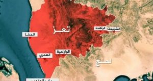اشتباكات عنيفة بين مليشيا طارق عفاش وقبائل الوازعية غرب تعز
