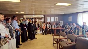 جلاكسي ليدر فريق لجنة الصليب الدولي يطلع على أوضاع طاقم السفينة الصهيونية المحتجزة “جلاكسي ليدر”