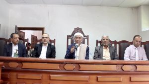 رئيس المحكمة العليا رئيس المحكمة العليا يؤكد الحرص على مضاعفة الجهود للارتقاء بالأداء القضائي