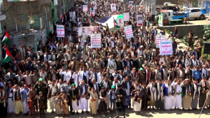 مسيرات جماهيرية حاشدة في 21 ساحة بريمة تضامناً مع الشعبين الفلسطيني واللبناني