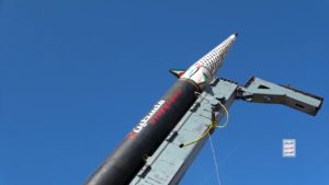 بالفيديو …شاهد كيف انطلق الصاروخ الفرط  صوتي “فلسطين 2” الى “تل ابيب” يافا