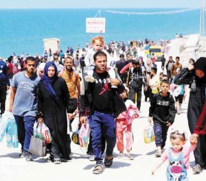 عربي1 خطة “إسرائيلية” لتهجير سكان شمال غزة