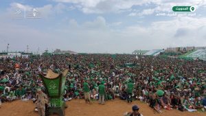 عشاق الرسول الخاتم في #المحويت يحتفون بذكرى مولده بجمع نبوي كبير