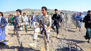 قوات التعبئة العامة تنظم مسير وتطبيق قتالي لدفعة من خريجي الدورات المفتوحة في مديرية صعدة