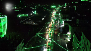 مسيرة ضوئية بمدينة إب احتفالاً بذكرى المولد النبوي الشريف