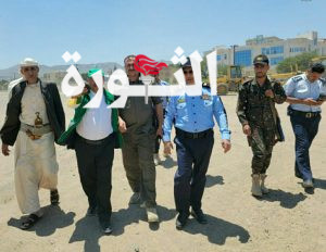 البراشي يتفقد أعمال تهيئة وتسوية مواقف السيارات بساحة الرسول الأعظم بصنعاء